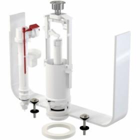 арматура для смывного бочка с нижней подводкой 1/2" с системой "стоп кнопка" Alcaplast SA2000