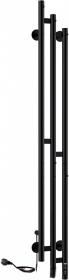 Полотенцесушитель электрический ProHeat Loft 1500 х 170 термостат + таймер черный муар