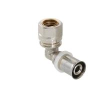 Угольник пресс с переходом на обжим (для выполнения монтажный работ требуется приобретение отвода VTi.960)