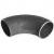 отвод крутоизогнутый сварной черный 90 градусов