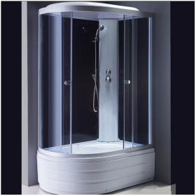 Асимметричная душевая кабина ODA-8406 R (120х80) правая сторона