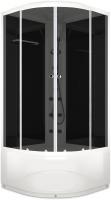 Душевая кабина Domani-Spa Delight 99 High / DS01D99HBT10 (черный/тонированное стекло)