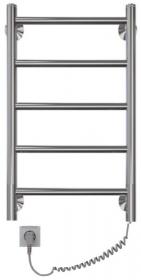 Классик прямой электрический полотенцесущитель GRANULA (400х700) П5 Левое подключение