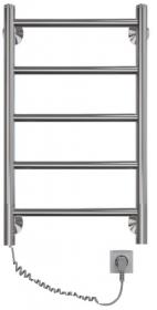 Классик прямой электрический полотенцесущитель GRANULA (400х700) П5 Правое подключение