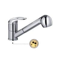 FRAP F6003 (смеситель хромированный для кухни ф40-выдвижной излив)