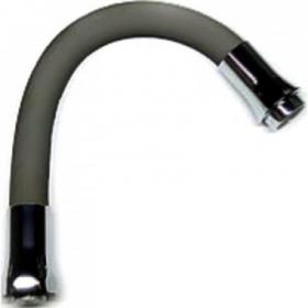 FRAP F7267 (31 см гибкий излив серый)  (комбинируется со смесителями Frap F4425, F4424, F4419)