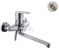 Frap F22703-B (смеситель хромированный для ванны ф40 излив 30 см)