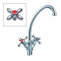 FRAP F4027-2 (смеситель хромированный для кухни-гайка)