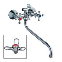 FRAP F 2212 (смеситель хромированный для ванны излив 7130S переключение душ)