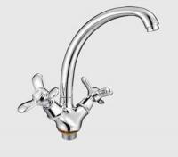 FRAP F4212-2 (смеситель хромированный для кухни-гайка)