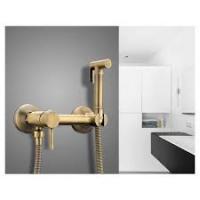 FRAP F7503-4 (бронза гигиенический душ со смесителем)