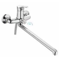 FRAP F 2214-B (смеситель хромированный для ванны ф35 излив 40 см)