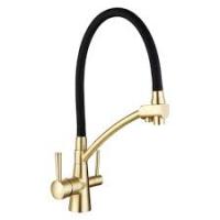 GAPPO G4398-1 (бронза смеситель для кухни с подключением фильтра питьевой воды)