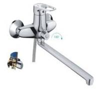 FRAP F 2204 (смеситель хромированный для душа ф40 излив 40 см)