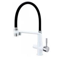 GAPPO G4398-9 (белый смеситель для кухни с подключением фильтра для питьевой воды)