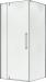 Terminus Душевой уголок распашной Альба 03 900х900х2200 квадрат хром