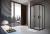 Terminus Душевой уголок слайдер Соренто 05 900х900х2000 квадрат черный