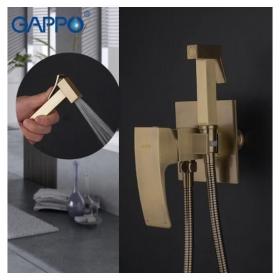 GAPPO G7207-4 (бронза встроенный гигиенический душ хромированный)