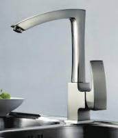 GAPPO G4007-5 (смеситель сатиновый хромированный для кухни-ф35 гайка)