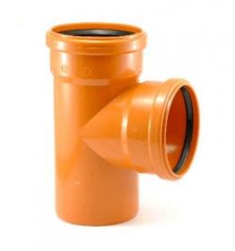 Тройник 200/200/90 оранж. канлиз. ПП 