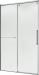 Terminus Душевая дверь в нишу слайдер Альба 01 1400х2200 хром