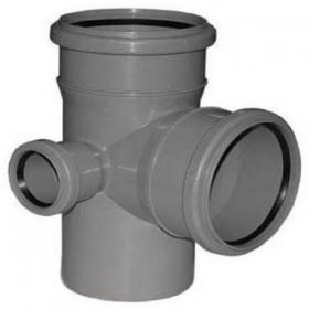 Крестовина 110/50/110/90 Левая серый канализ. ПП