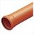 Труба 200/2000/4,0 оранж. канализ. ПВХ-У 