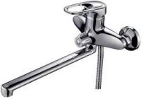 FRAP F 22004 (смеситель хромированный для ванны ф40 излив 30 см)