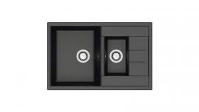 Мойка кухонная Berge BR-7612 (черный)