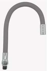 Силиконовый излив Frap W07 (серый) для комбинирования с моделями смесителей FRAP F4253, F4153, F4053