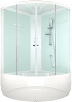 Душевая кабина Domani-Spa Vitality High / DS01V1212HWM00 (белый/сатин-матированное стекло)