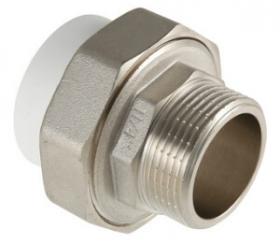 Соединитель разъемный с переходом на наружную резьбу