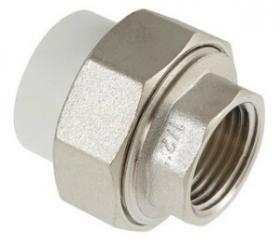 Соединитель разъемный с переходом на внутреннюю резьбу