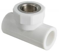 Тройник с переходом на внутреннюю резьбу