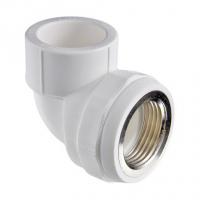 Угольник 90 градусов с переходом на внутреннюю резьбу