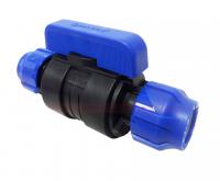 Кран шаровый VALFEX ПНД 32 - 32 цанга / цанга