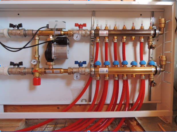 пошаговые-действия-монтажа-коллектора-отопления